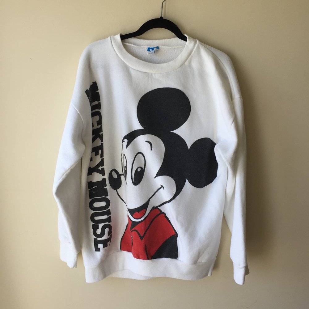 SWAPPED Vintage Mickey Mouse Sweatshirt - Picture 3 of 10